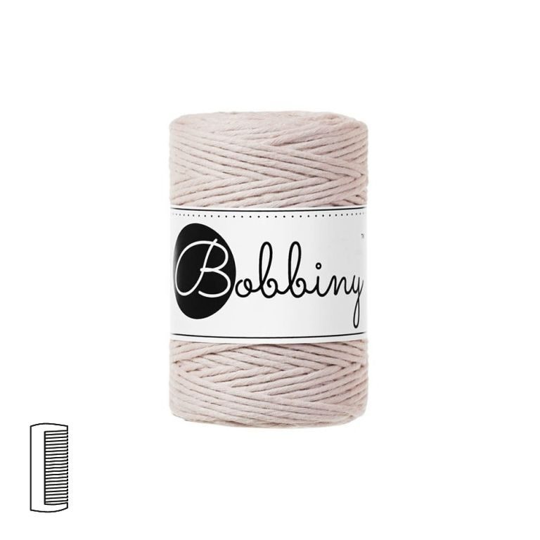 Bobbiny Macramé Cord Baby 1.5mm Nude