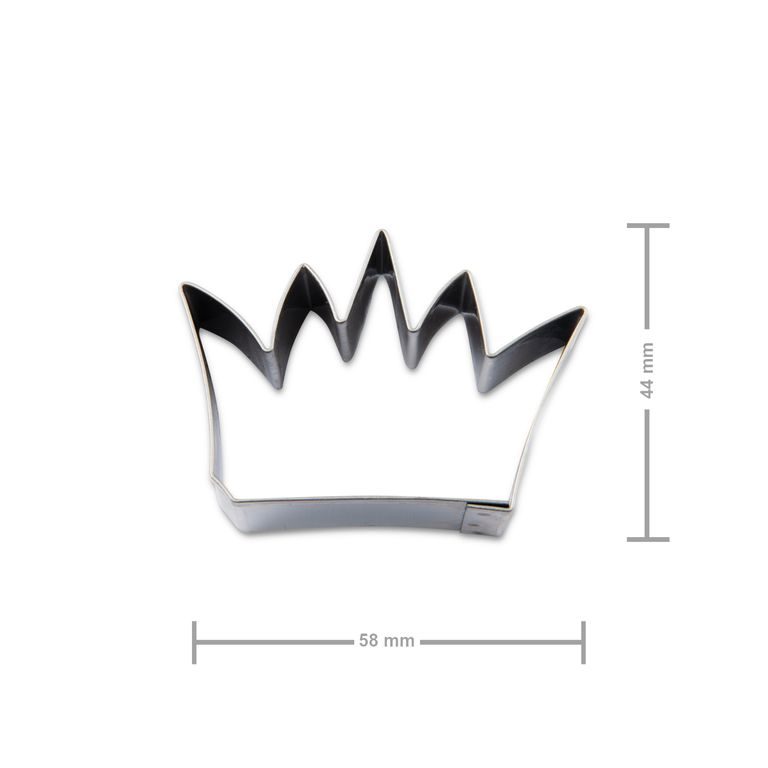 Formă de decupat coroană 58x44mm