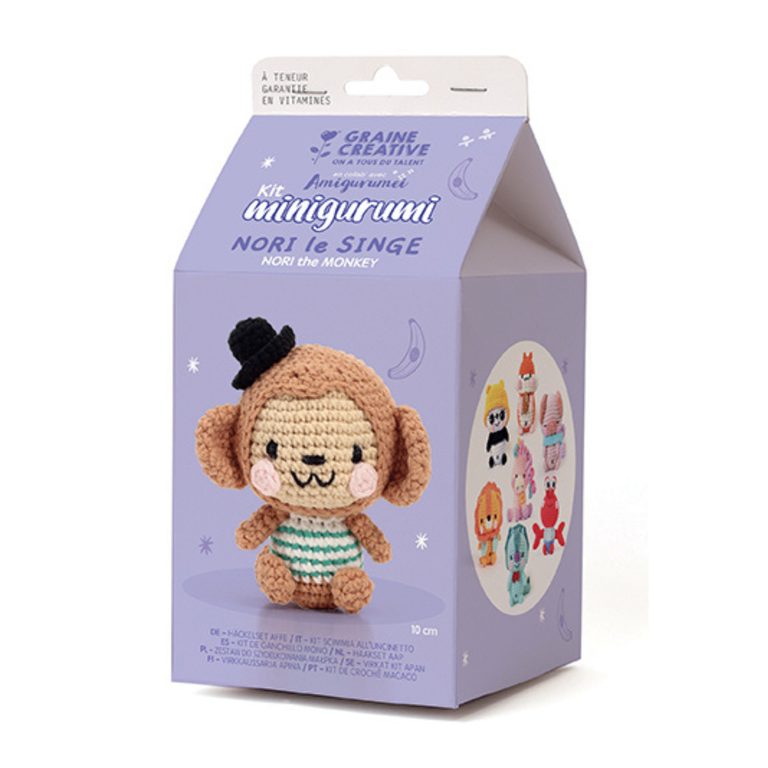 Háčkovacia sada opička