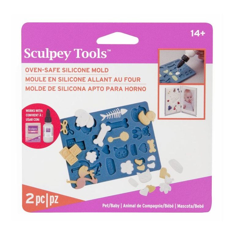 Sculpey silicone mould For kids