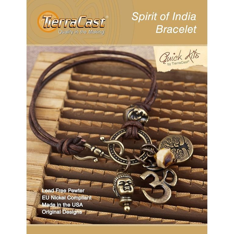 TierraCast quick kit bracelet Spirit of India