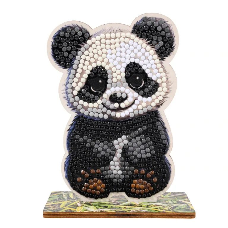 Diamantové malování postava panda
