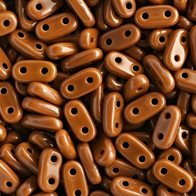 CzechMates Bar 6x3mm Opaque Umber No.400