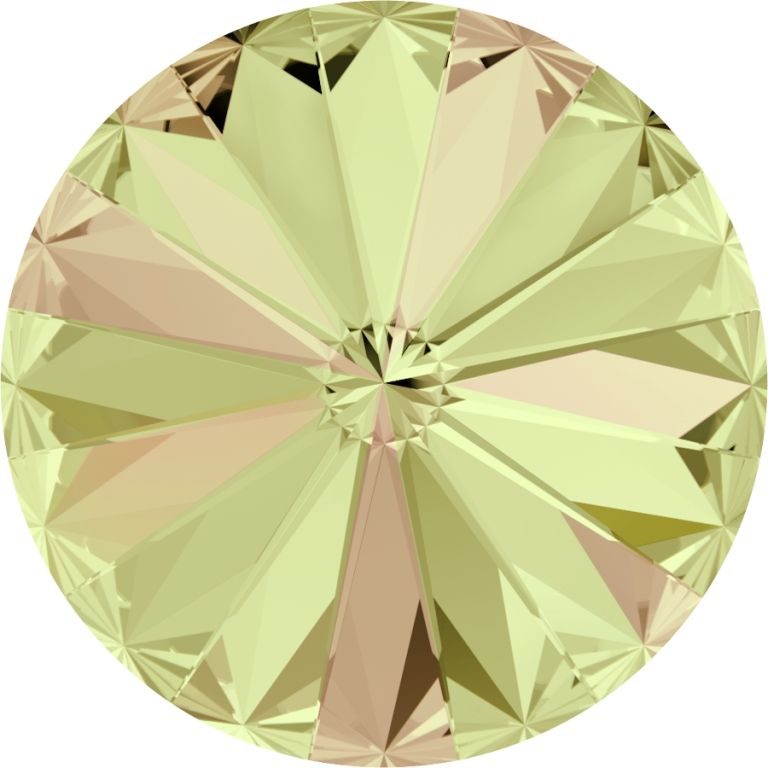 SWAROVSKI Rivoli 1122 SS 39 Crystal Luminous Green F