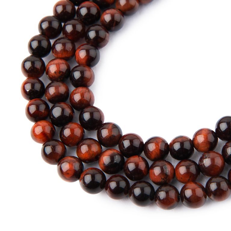 Red Tiger Eye AA beads 6mm