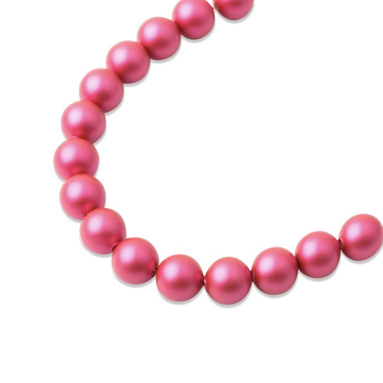 SWAROVSKI 5810 6 mm Crystal Mulberry Pink Pearl