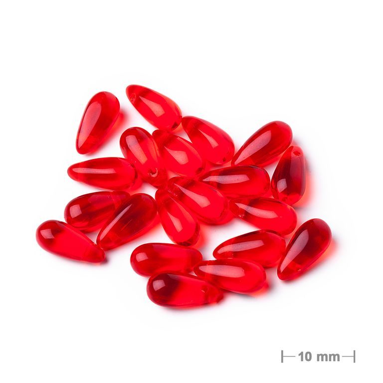 Skleněné mačkané korálky č. 433