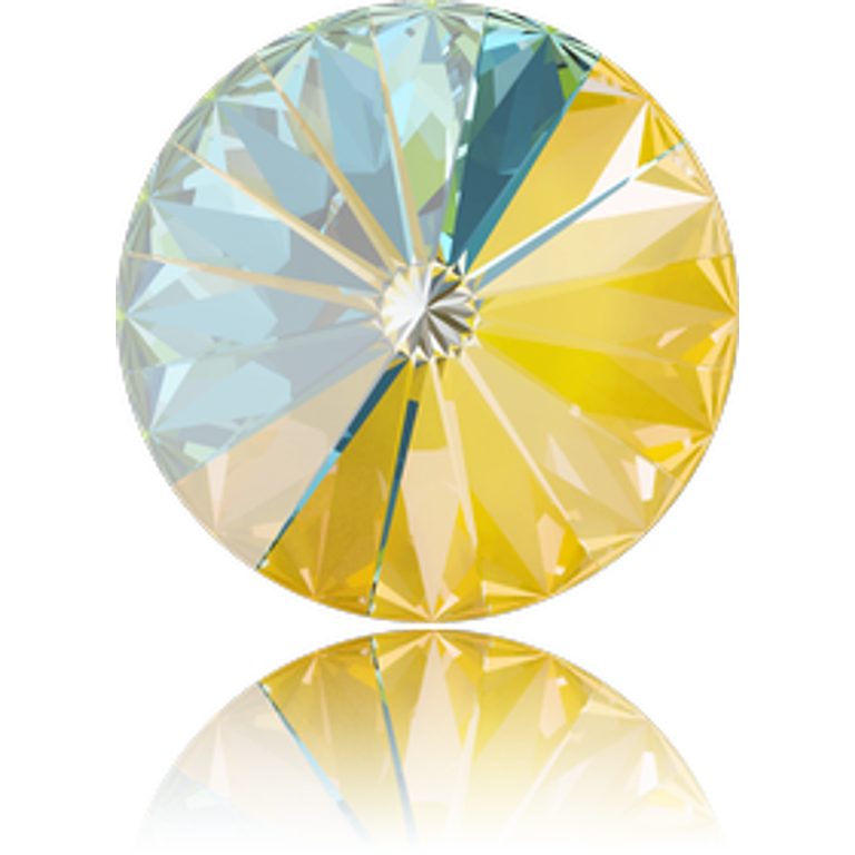 SWAROVSKI Rivoli 1122 12 mm Crystal Sunshine DeLite