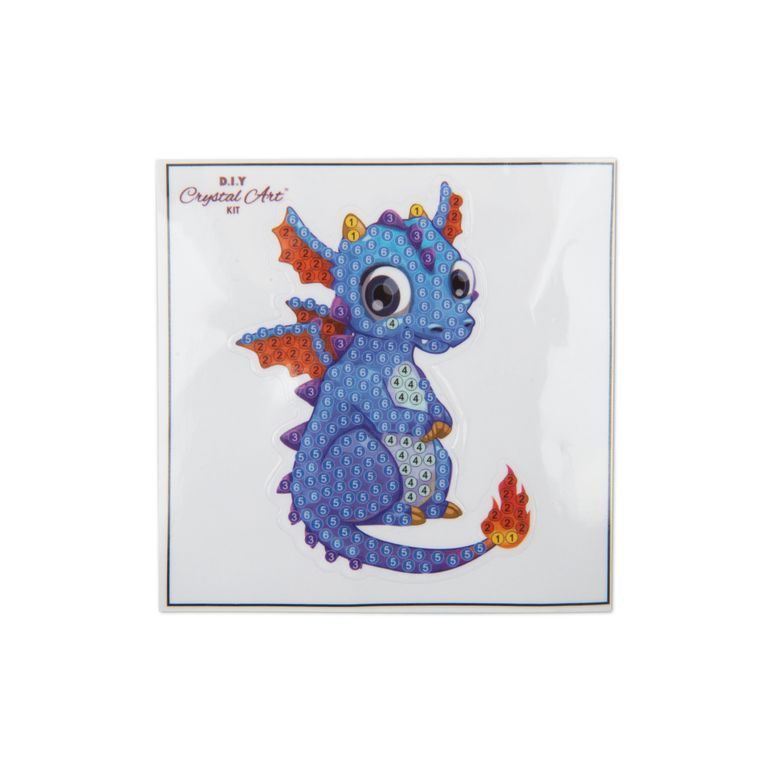 Diamond painting sticker dinosaur