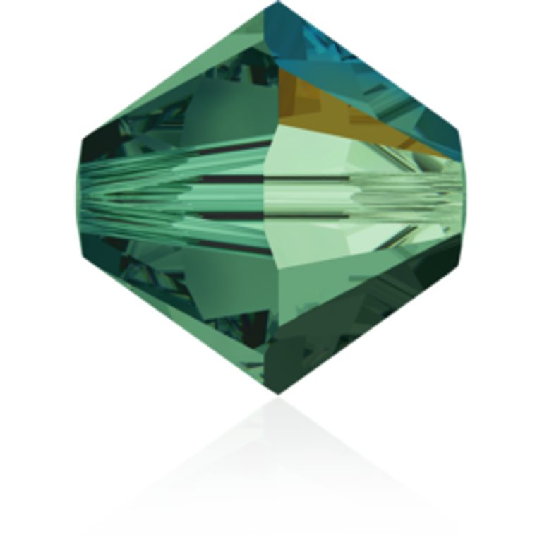 SWAROVSKI 5328 4 mm Emerald AB