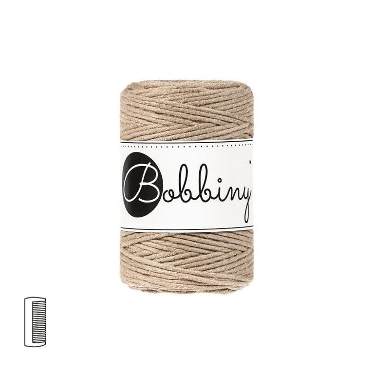 Bobbiny Macramé příze Baby 1,5mm Sand