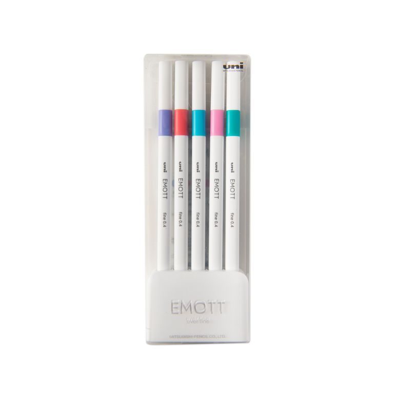 EMOTT thin marker Candy set of 5pcs