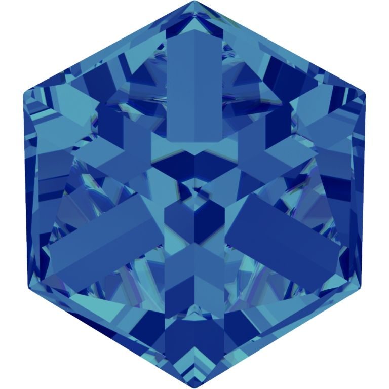 SWAROVSKI 4841 8 mm Crystal Bermuda Blue Z