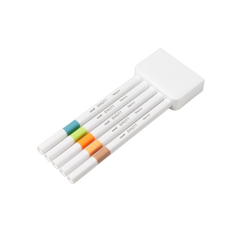 EMOTT thin marker Nature set of 5pcs