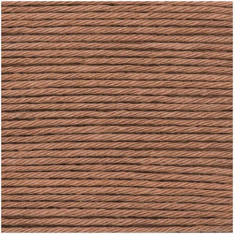 Bavlnená háčkovacia priadza Ricorumi dk odtieň 056 nugátová