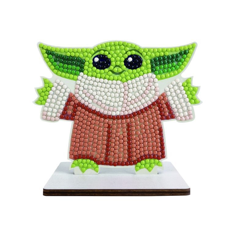 Diamantové malování postava Star Wars Baby Yoda