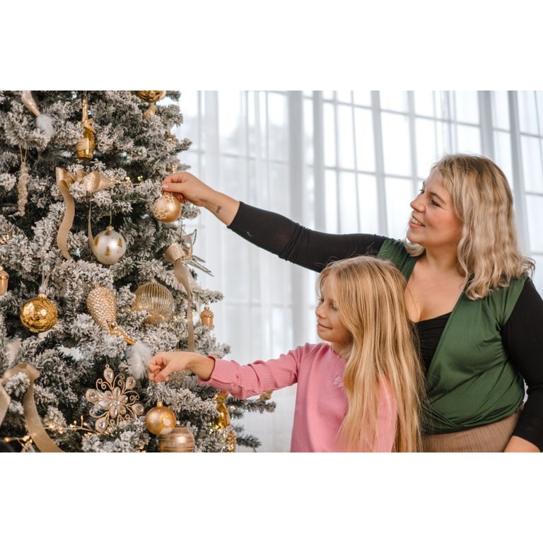 Manumi kreativní sada na dekorování vánočních ozdob stříbrná