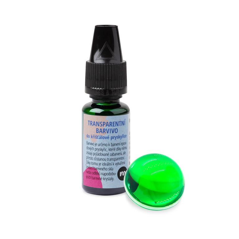 Transparent NANO dye for crystal resin light green 5ml
