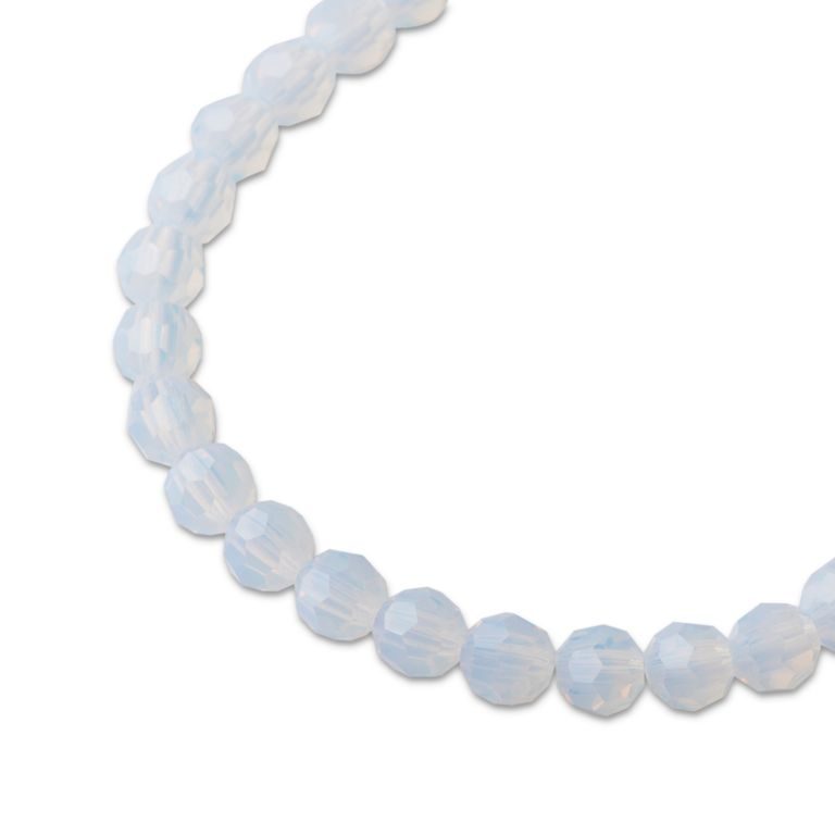 Preciosa MC Round bead 4mm White Opal č.240