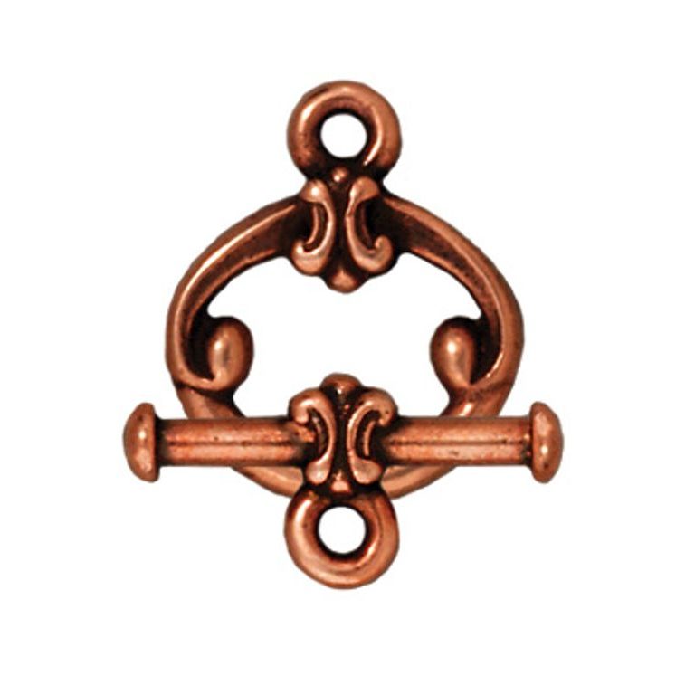 TierraCast toggle clasp Classic antique copper