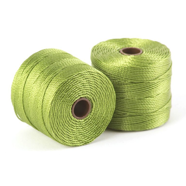 S-lon bead cord dark green