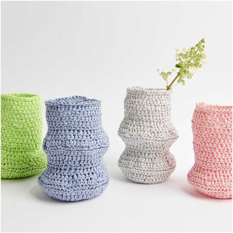 Rico design háčkovacia papierová priadza Creative paper odtieň 003 lososová