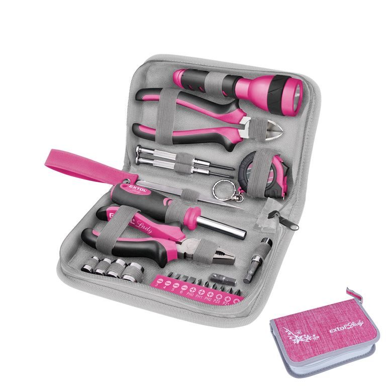 Pink tool set 23pcs