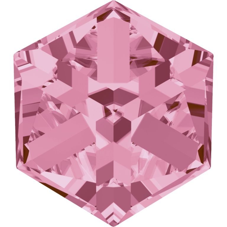 SWAROVSKI 4841 8 mm Light Rose CAL VZ