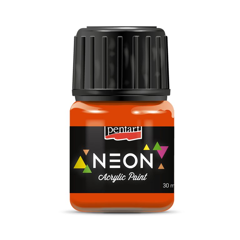 PENTART acrylic paint neon 30ml orange