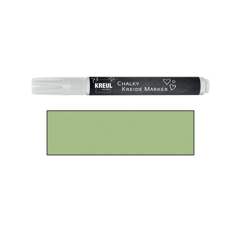 Chalk marker KREUL Medium light green