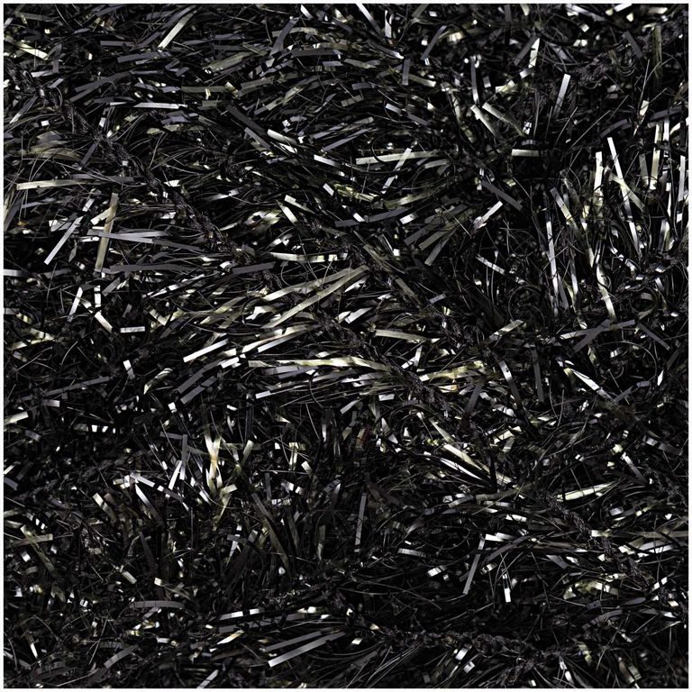 Rico design háčkovací příze na výrobu žínek Creative Bubble odstín 012 černá