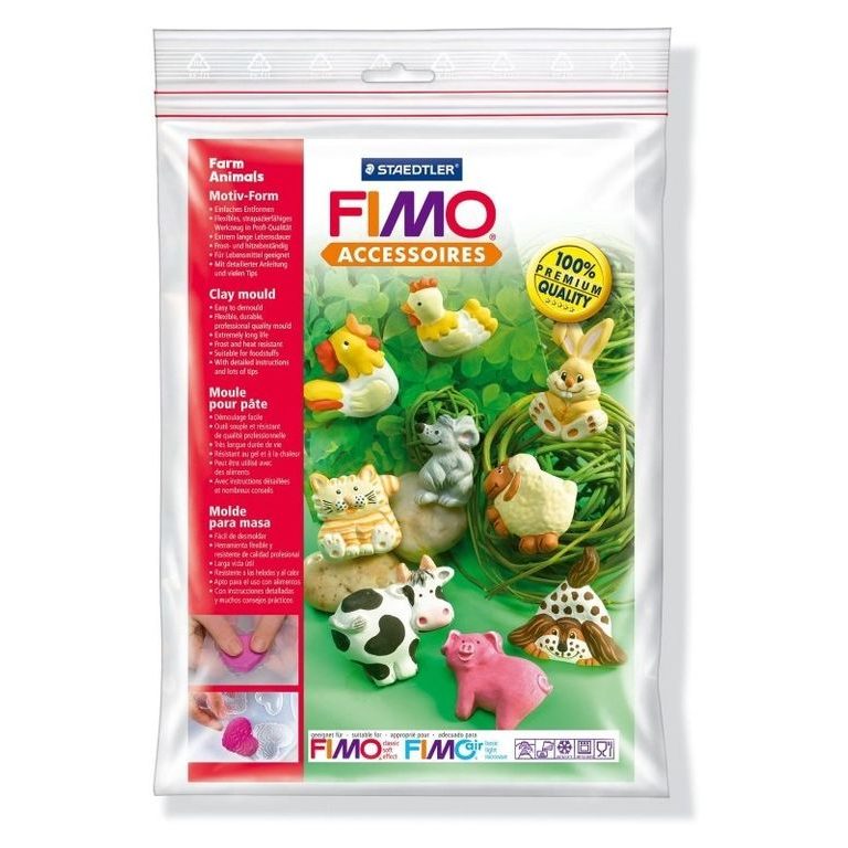 FIMO silikonová forma Farma