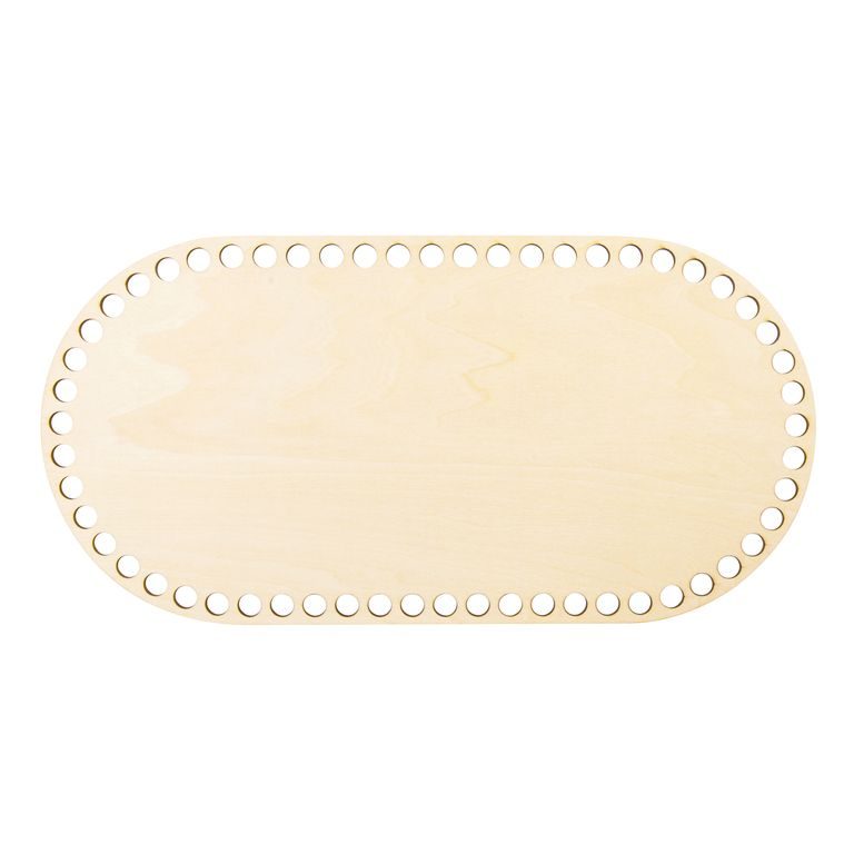 Dno na háčkovaný košík ovál 30x15cm