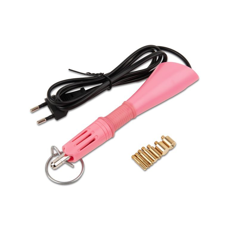 Hotfix applicator with 7 extensions