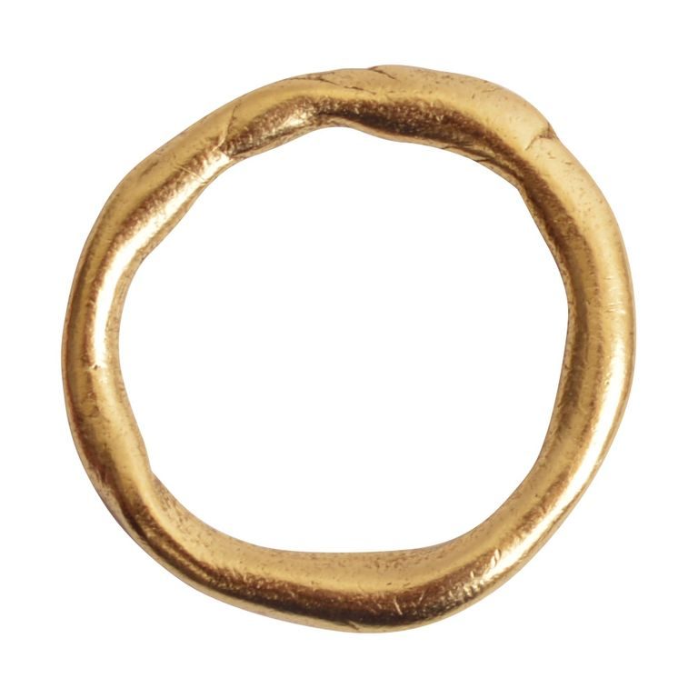 Nunn Design connector large organic circle 30mm gold-plated