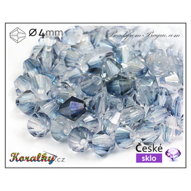 Czech crystal bicone beads 4mm No.68