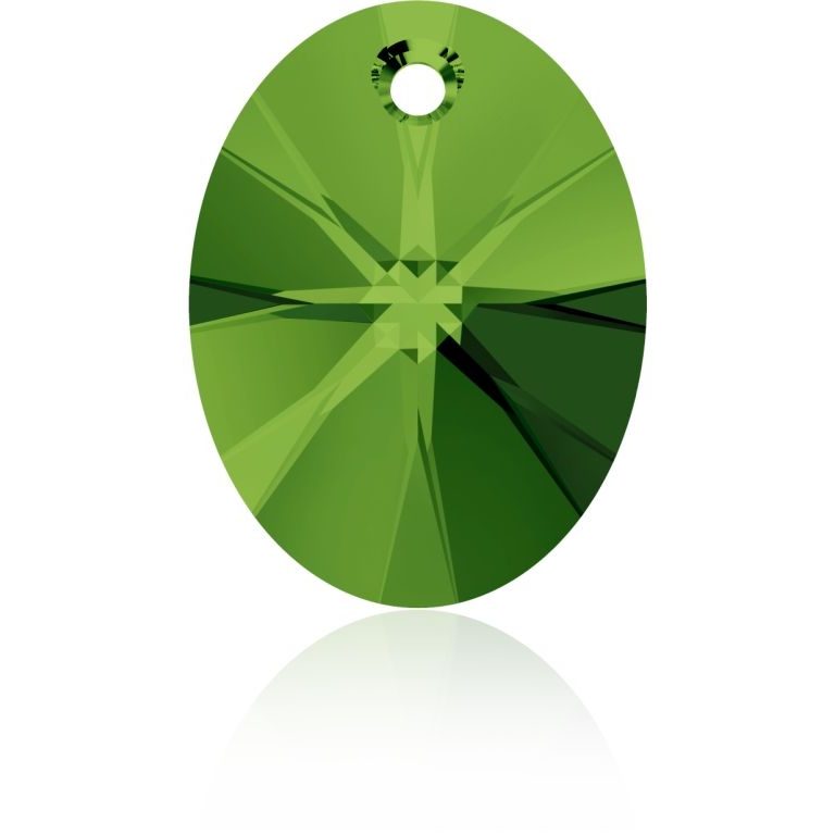 SWAROVSKI 6028 18 mm Dark Moss Green | Manumi.sk