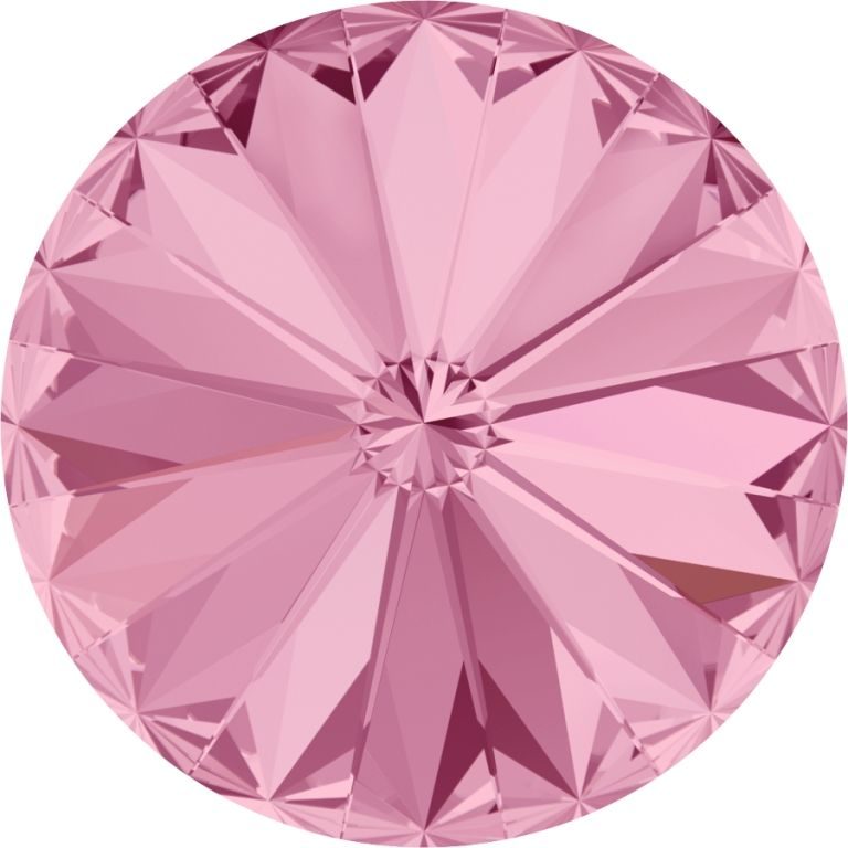 SWAROVSKI Rivoli 1122 12 mm Light Rose F