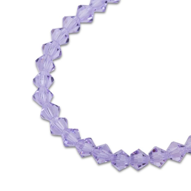 Preciosa MC perle Rondelle 4mm Violet