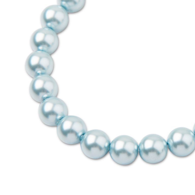 Preciosa perlă rotundă MAXIMA 10mm Pearl Effect Light Blue