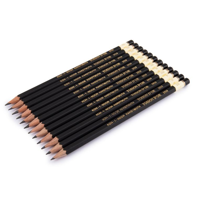 Set of graphic pencils Toison D´or ART 12pcs