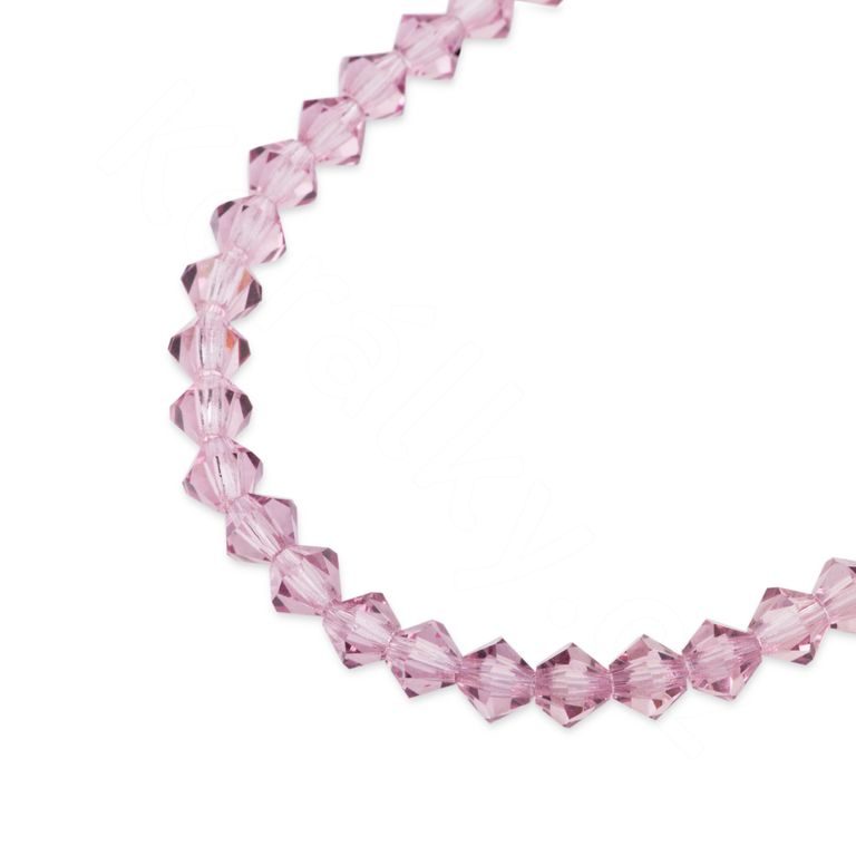 Preciosa MC bead Rondelle 3mm Light Amethyst