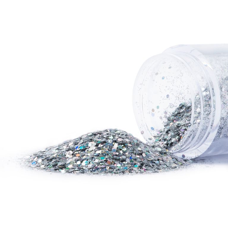 Glitter trblietky 5g strieborné