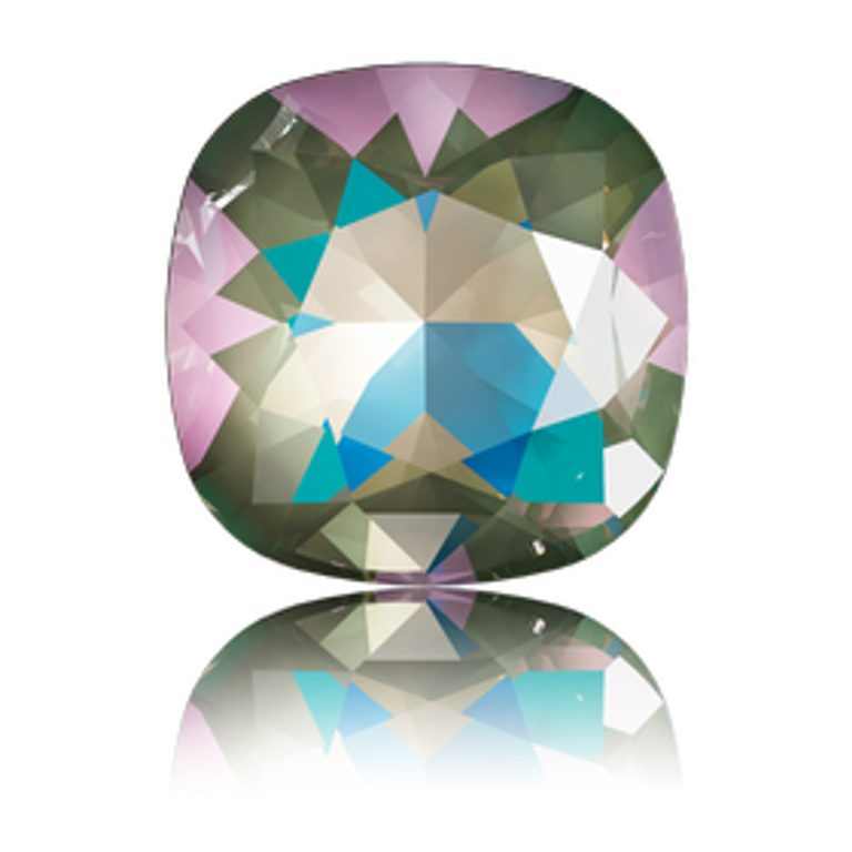 SWAROVSKI 4470 10 mm Crystal Army Green DeLite