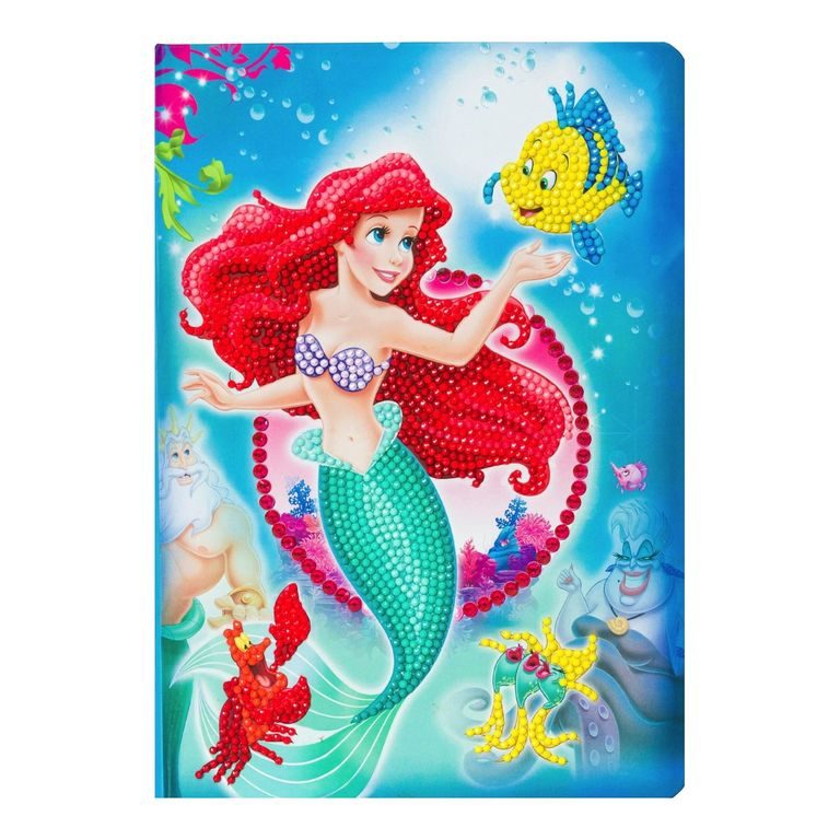 Diamond painting notebook Disney The Little Mermaid