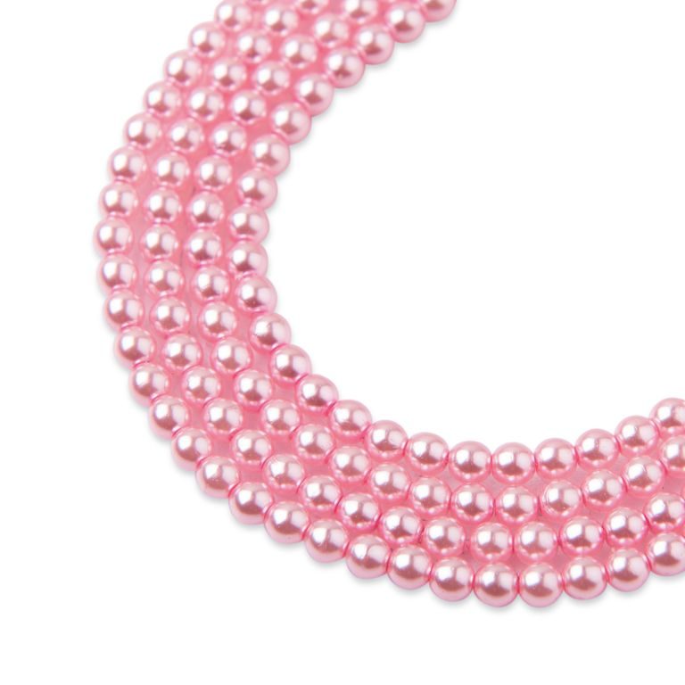 Voskové perle 3mm Baby pink