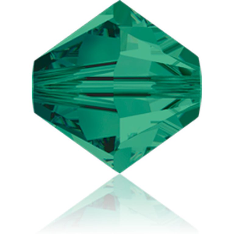 SWAROVSKI 5328 4 mm Emerald