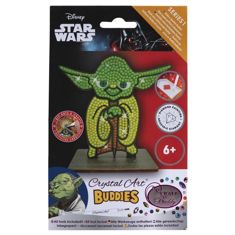 Pictat cu diamante, personaj Star Wars Yoda