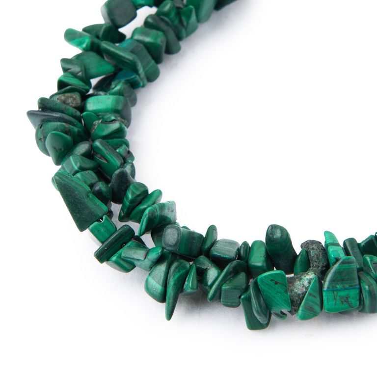 Malachite crystal chips 80cm