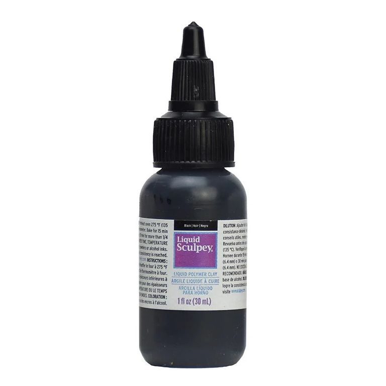 Sculpey Liquid Polymer 30 ml black